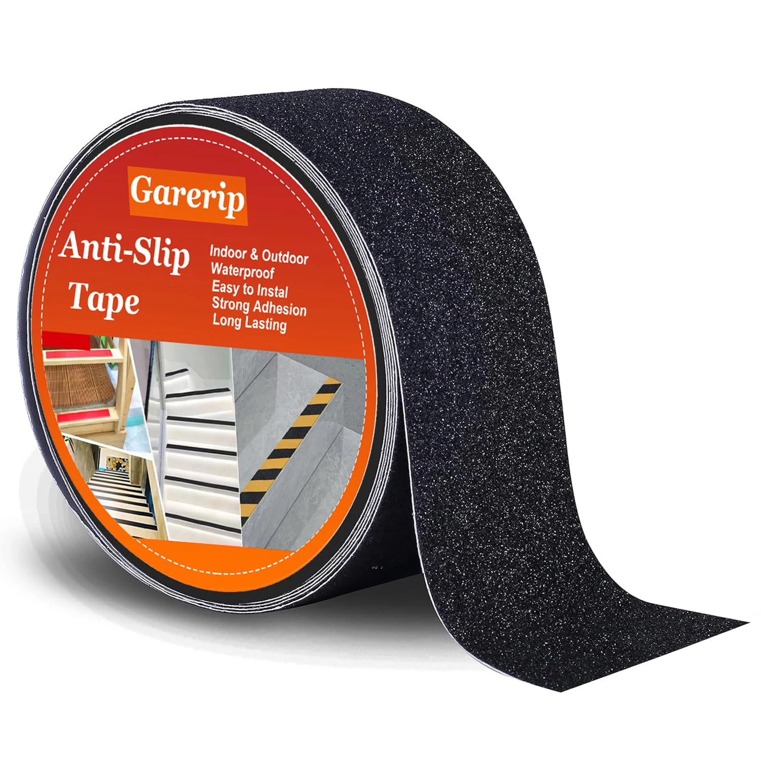 

1 Roll of Anti-Slip Traction Tape, 2 Inches X 35 Feet, Suitable for Indoor or Outdoor Stairs, Bathtubs, Boats, Etc., Anti-Slip Adhesive Tape, Special Anti-Slip Roller Tape for Stair Steps