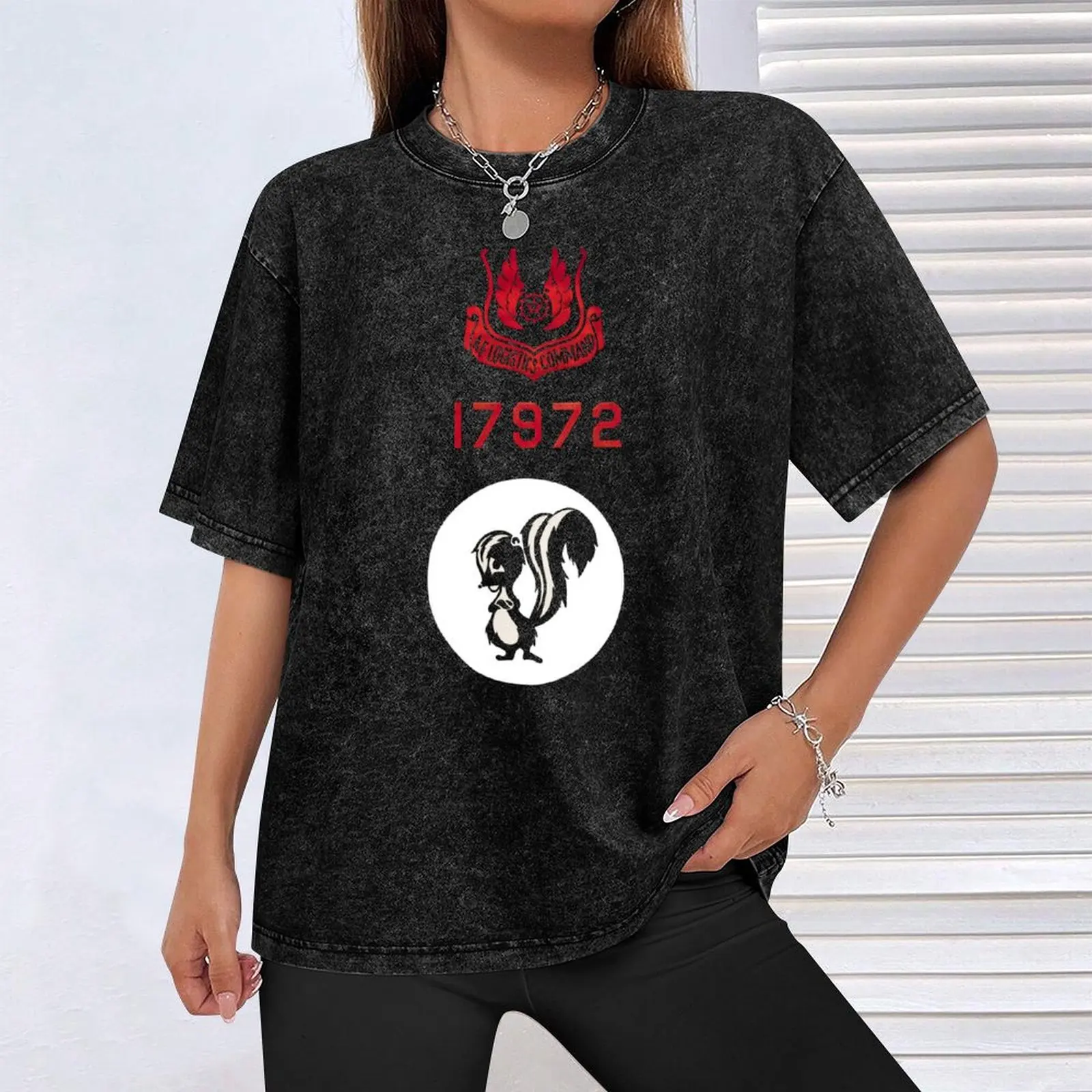 Emblem from the SR-71 Blackbird T-Shirt Casual Breathable Short Sleeve Top - view 4