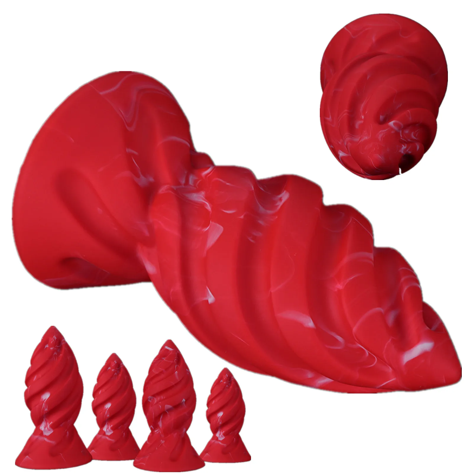 Huge Anal Plug Big Silicone Soft Long Anal Stretching Set Training Expander Dialator Butt Plug Adult Sex Toys for Women Men Gay