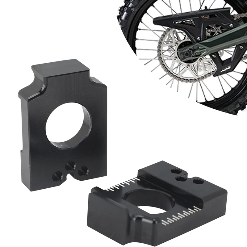 Rear Axle Blocks For Surron Ultra Bee, Axle Chain Adjuster Block Electric Dirt Bike Part