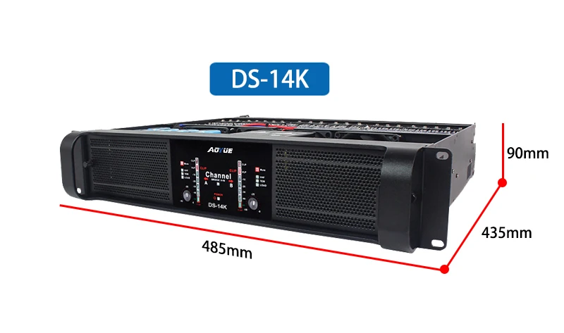 

2025 hot sale DS-14K Professional 3000 Watt Amplificador De Audio 2-Channels Big Power Audio Sound Equipment