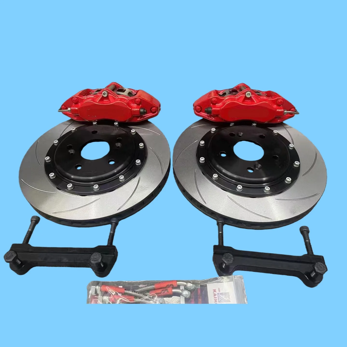 

Высокопроизводительная автомобильная тормозная система: 4-поршневой тормозной комплект 9200 для BMW F10, F18, F30, F35, F39, F52, G30