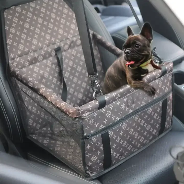 Dog Car Seat Bed Dog Cat Puppy Travel Tote Bag Pet Cage Protector Waterproof Foldable Dog Car Seat