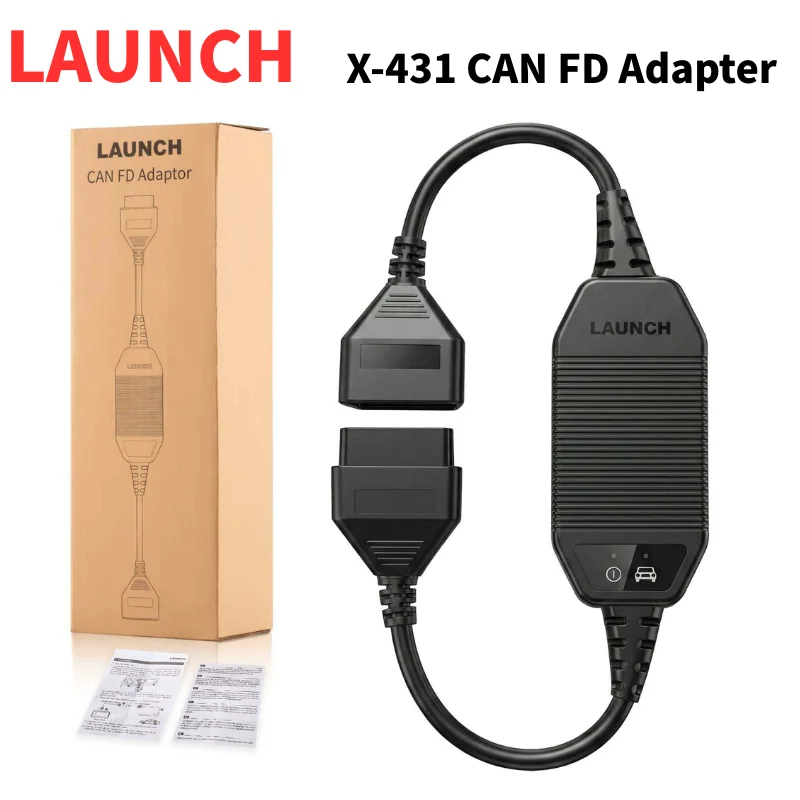 LAUNCH X-431 CAN FD Adapter CANFD Protocols Car Diagnostic Tool for X-431 V/V+, Pad II/III, PRO 3/3S+/Mini, Diagun V