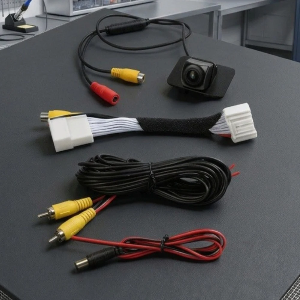 For Mazda CX3 Backup Camera with 28 Pin Adapter Cable and Waterproof IP66 for Reverse Assistance and Accident Reduction