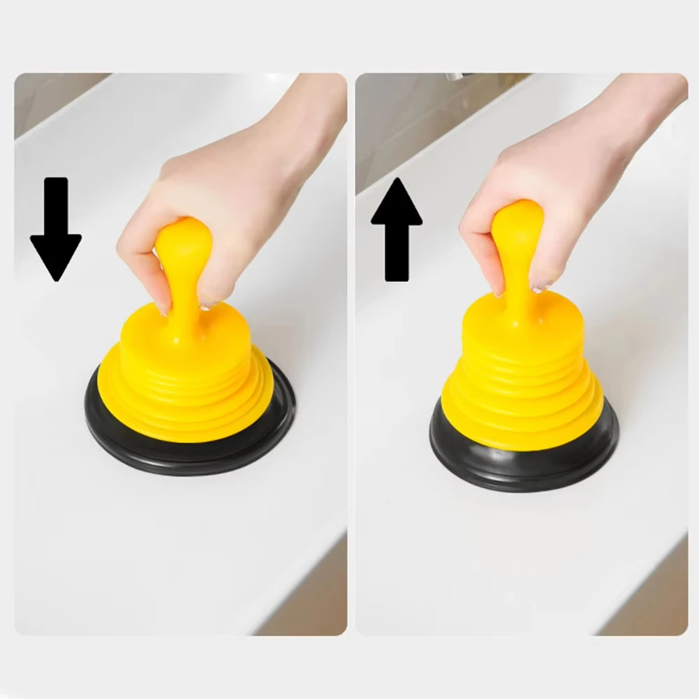 

Suction Cup Toilet Plug Press Cleaner, Anti Clogging Sink Drain, Powerful Sink Plug Anti Clogging Sewer Cleaning Pumps