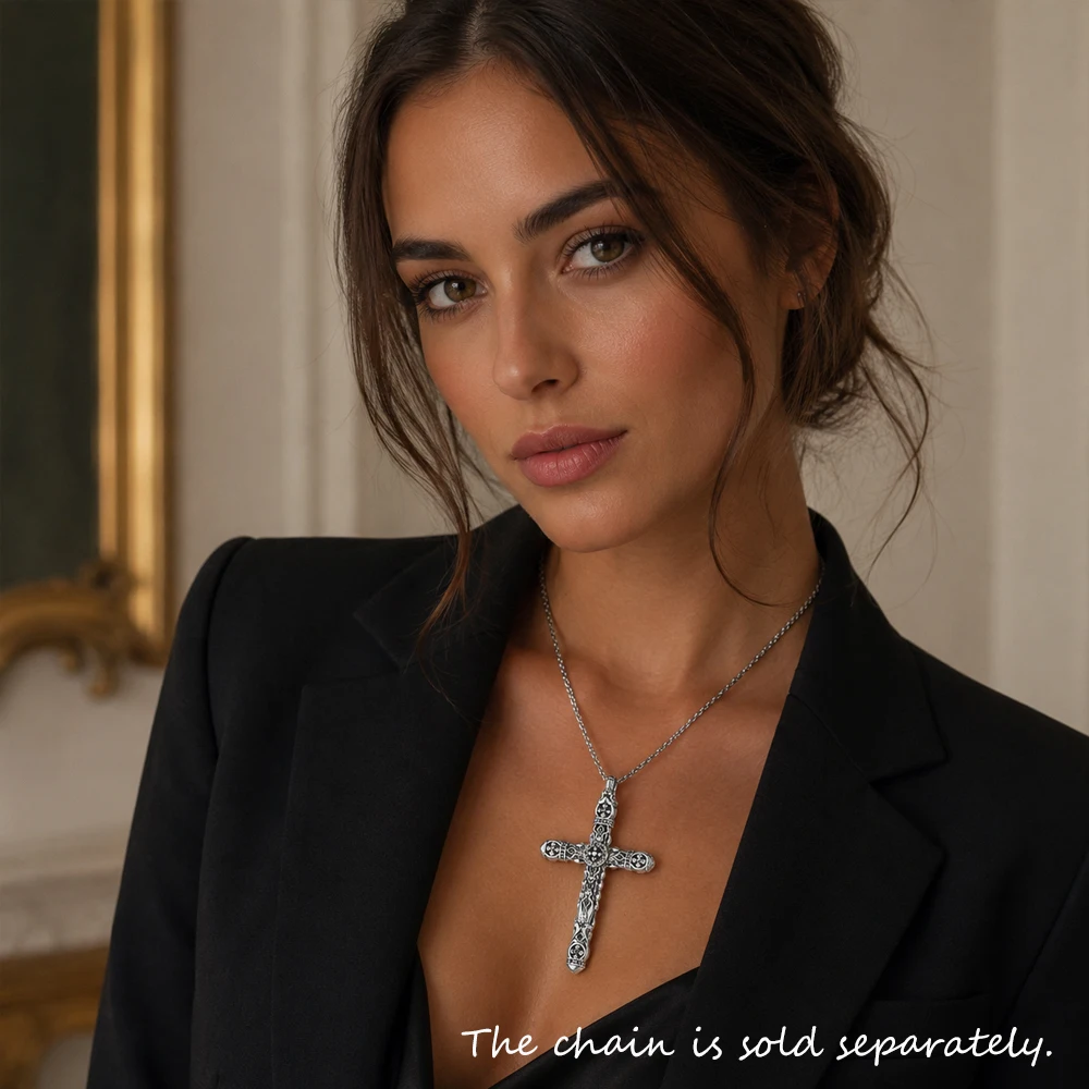 Pendentif croix richement orné - Men'S Accessories Jewelry Brands avis et prix
