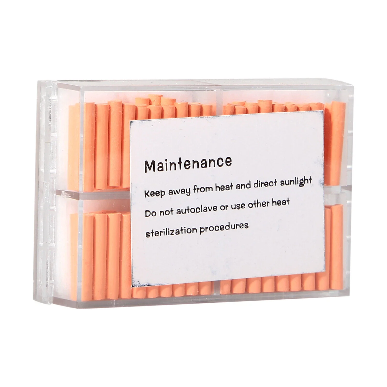 

100PCS Gutta Percha Bar Tips for Dental Obturation Endodontic Endo Gun Filling System