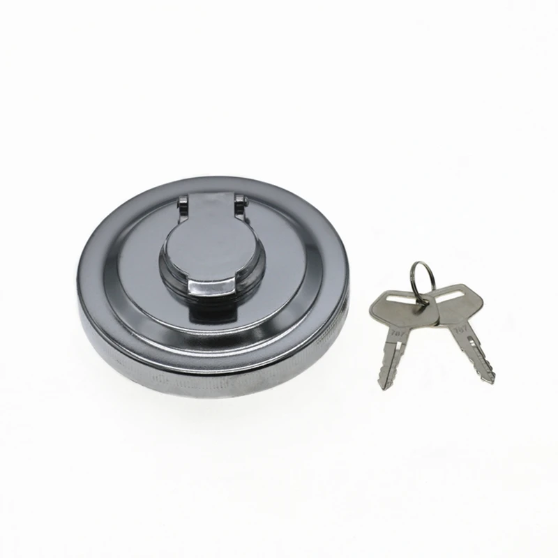 Locking Fuel Diesel Cap with 2 Keys For Komatsu Excavator Wheel Loader PC200-6 PC360-7 WA380-5 WA400-5 WA450 20Y-14-11160