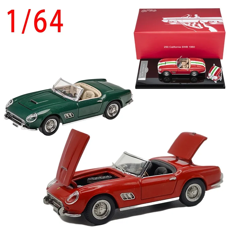 

GFCC Diecast 1/64 Scale 1960 Ferrari 250GT Alloy Car Model Play Vehicles Toys for Boys Gift Collection Original Box