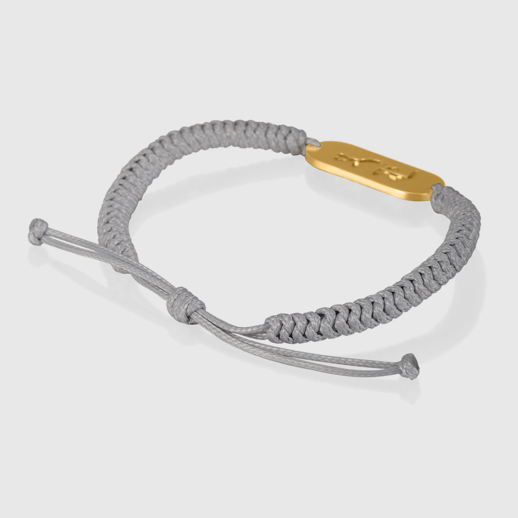Dascusto Maßgefertigtes Arabisches Namens-Armband Personalisierte Arabische Schrift Edelstahl Verstellbares Makramee-Kordel-Armband – Detail 5
