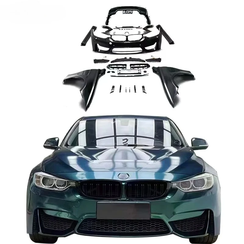 

Factory Hot Sale Body Kit Car Bumpers for BMW 3 Series F30 Reproduced Wide Body M3 Car Body Kit Front Rear Bumper Fenders
