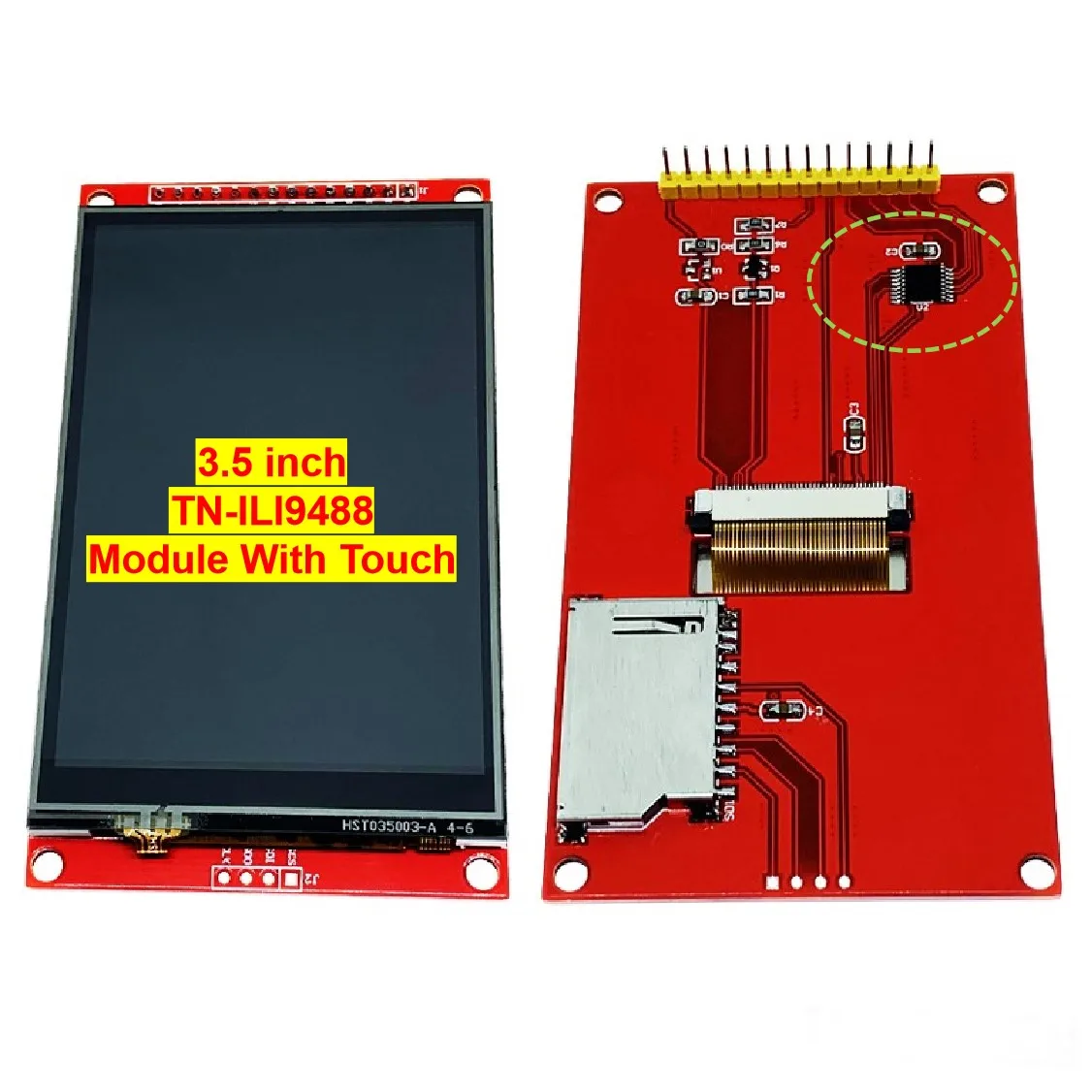 Module Écran LCD SPI 3.5 Pouces 480x320 TFT ILI9488 Avec Touch