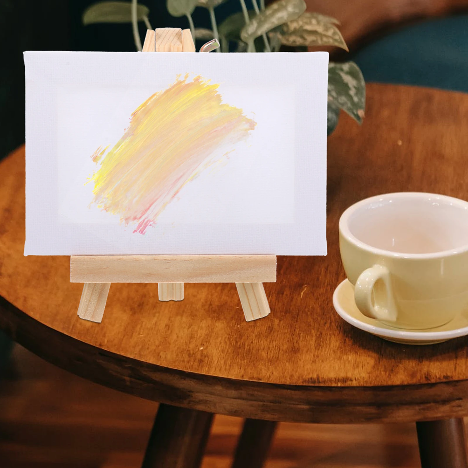 

2 Sets Card St Easels 10x15 Easel Inch Portable School Supplies Mini Canvas St s Painting Frames Pine Panels