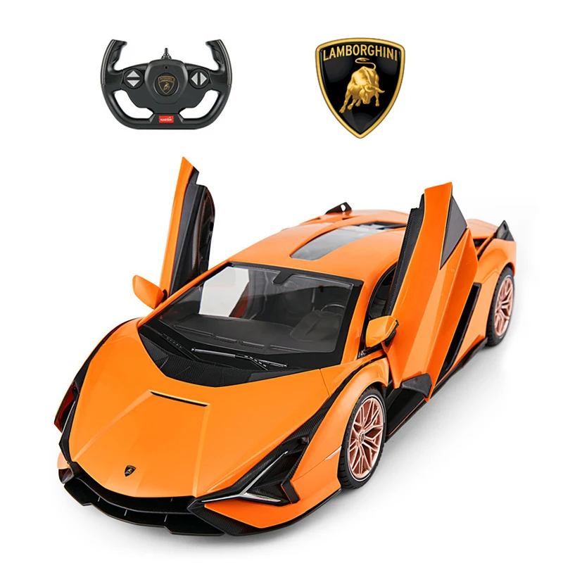 Lamborghini Sian FKP RC Car 1:14 Scale Remote Control Car Model Radio Controlled Auto Machine Toy Gift for Kids Adults Rastar