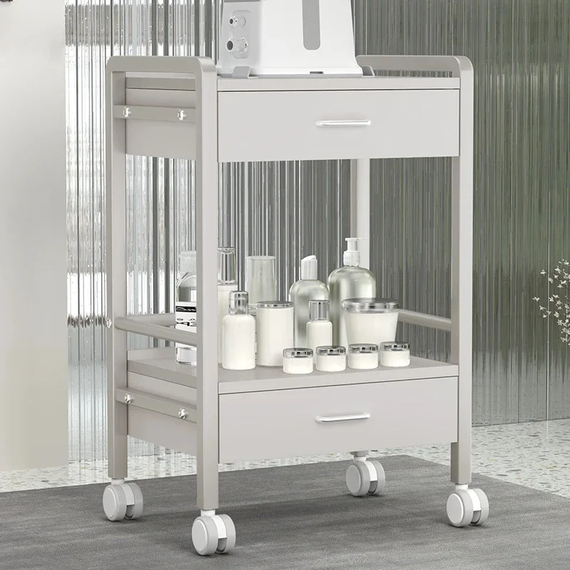 

Trolly Cart Beauty Salon Trolley Hand Kitchen Cabinets Furniture Cabinet Storage Organizer Mueble Cocina Auxiliary Multifunction