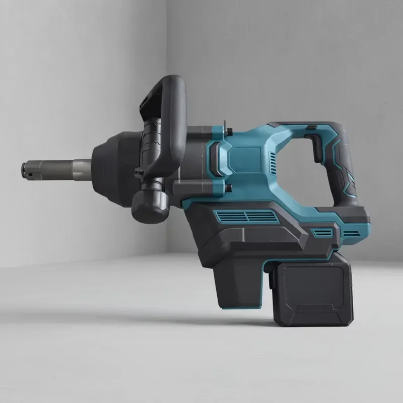 40V Brushless Cordless Impact Wrench 1 Inch Square Drive 4000Nm High Torque Heavy Duty Industrial Power Tool for Automotive