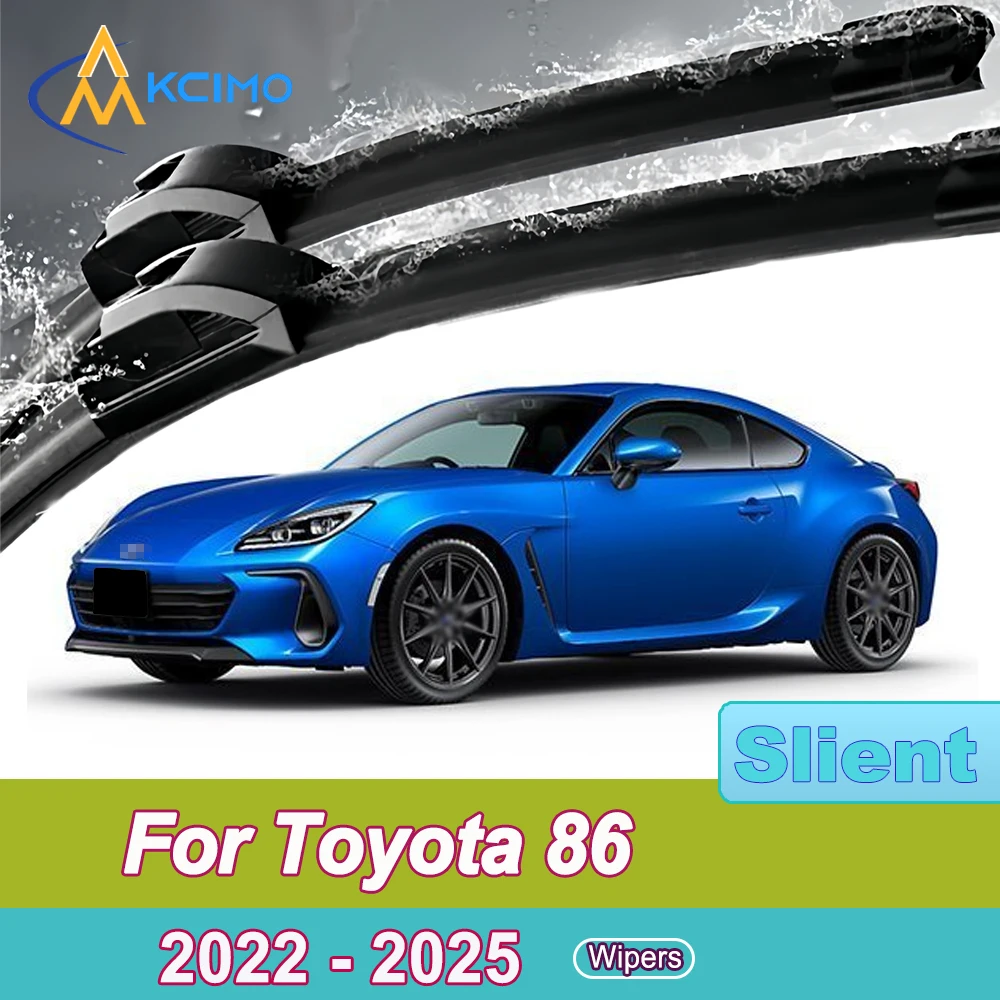 

Quiet Beam Wiper Blades 2pcs Windscreen Window Car Accessories For Toyota 86 ZN8 (Toyota) ZD8 (Subaru) 2022-2025 Subaru BRZ