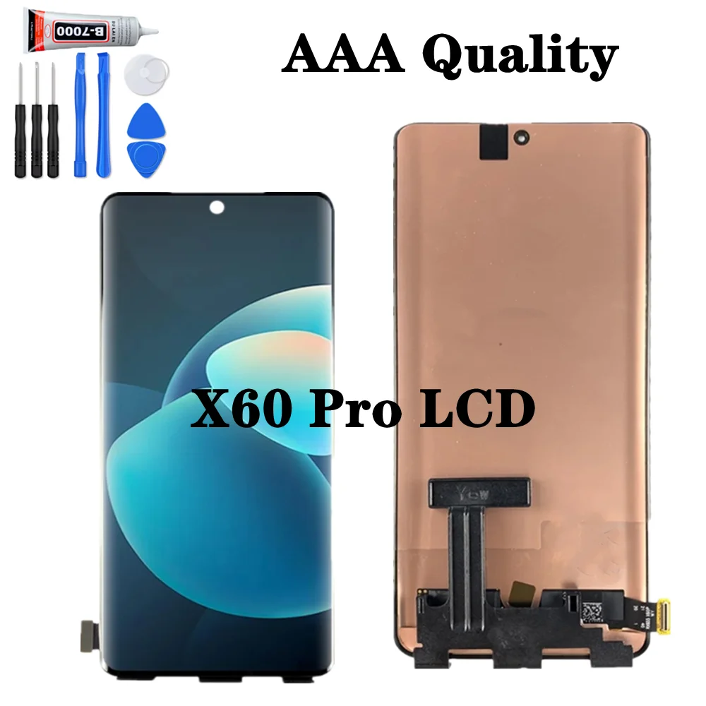 

6.56" AMOLED For Vivo X60 Pro LCD V2046 Display Touch Screen Digitizer Assembly For Vivo X60Pro LCD Screen Replacement Parts