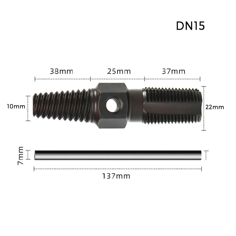 Binoax DN15/DN20 Pipe Taps Broken and Water Pipe Extractor Home Repair Kit