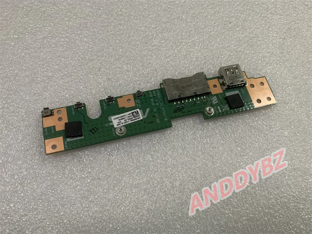 Genuine Q502LA IO RTS5170 BOARD REV2.0 60NB0580-IO2010 for ASUS Q502 Q502L Q502LA Q502LAB Power Button USB Card  Works Perfectly