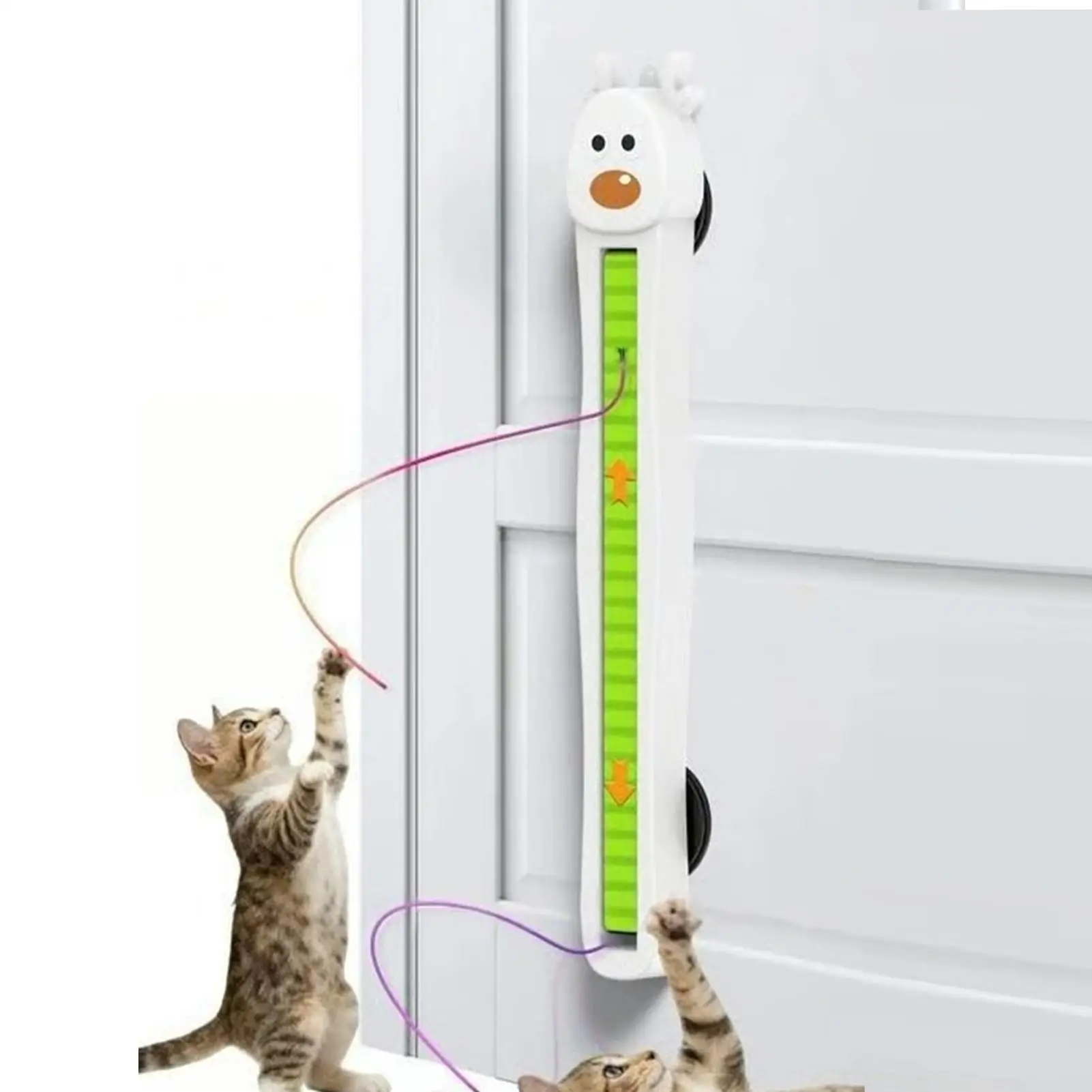 

Интерактивная игрушка для кошек, настенная летающая веревка, обогащенная перезаряжаемая движущаяся игрушка для кошек для дома, гостиной, кухни, квартиры
