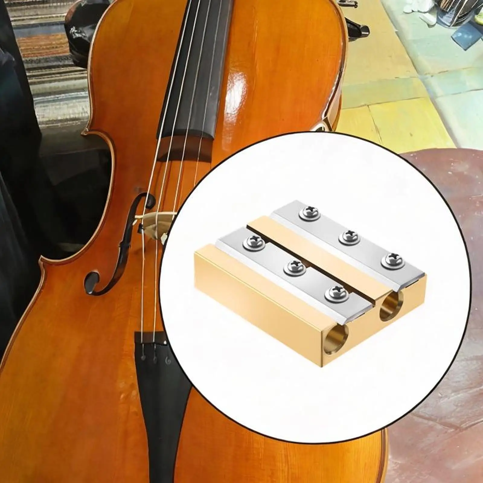 

Violin Peg Tool Luthier Tool Musical Instrument Repair Repairment for Acoustic Guitar Double Bass Ukulele for 3/4 4/4 Violins