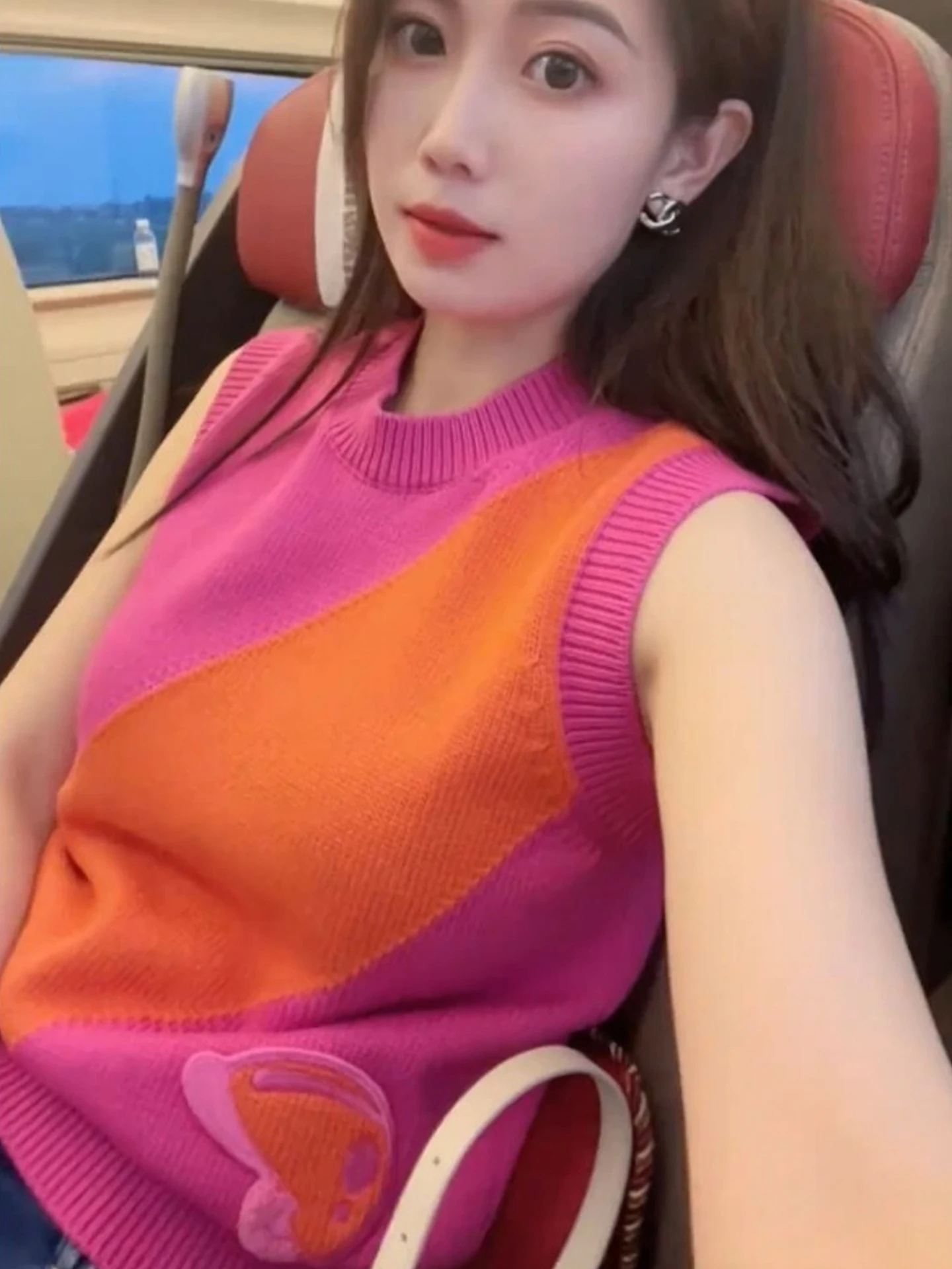 

Faionable Svel Knitted Top Comfortable Slimming High-End Sle Early Autumn New Arrival Korean Sle Commute Faion