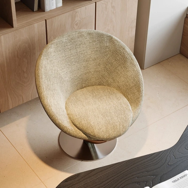 Nordic minimalist living room leisure chair vanity Bedroom chair design furniture High end elegant tabouret chambre single sofa