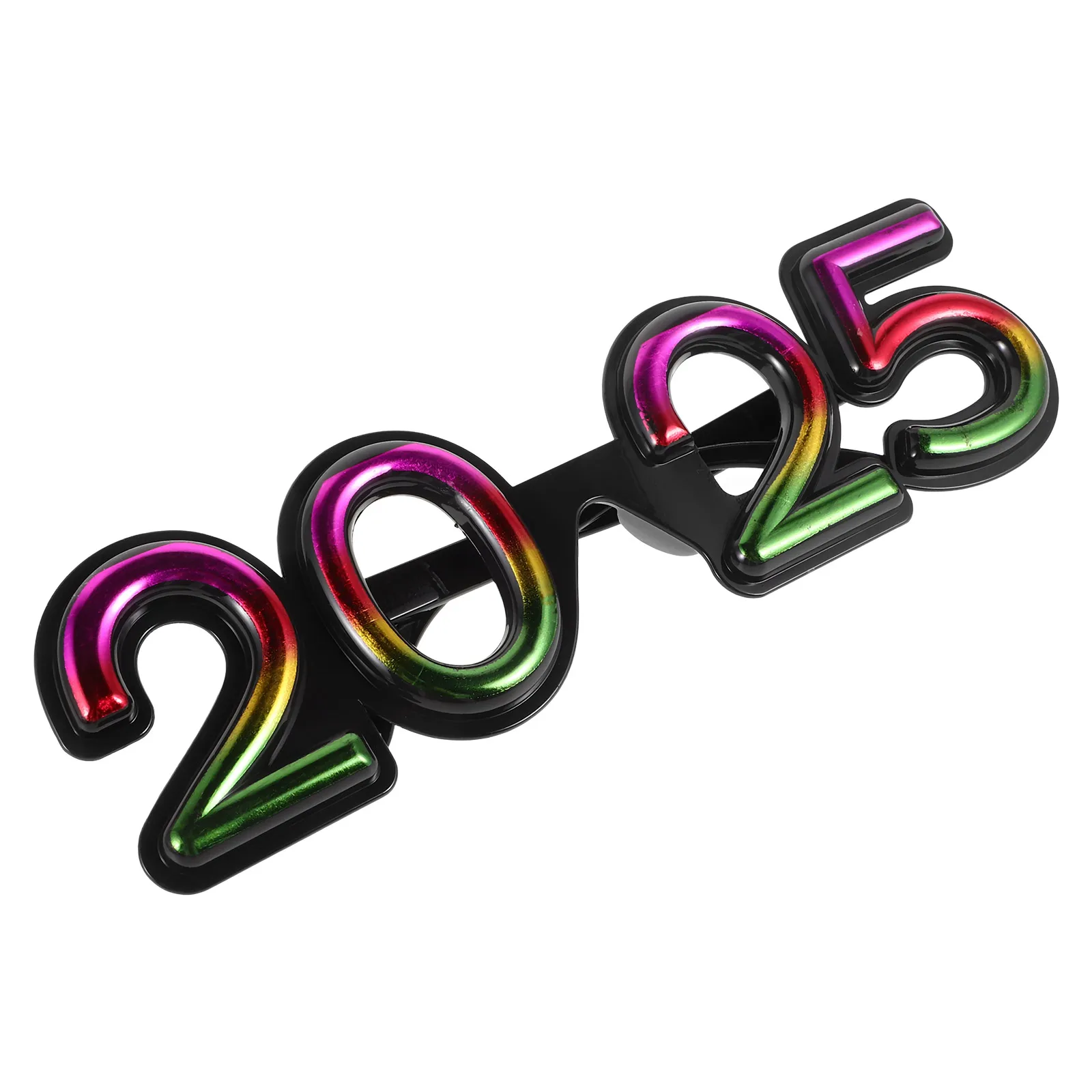 

Happy New Year Beads Party Supplies 2025 Eyeglasses Costume Funny Dancing Creative