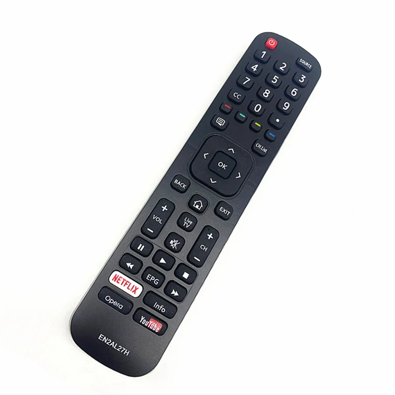 EN2AL27H for Hisense LED LCD Smart TV Remote Control with NETFLIX YouTube 43N3000 50N3000 55N3000