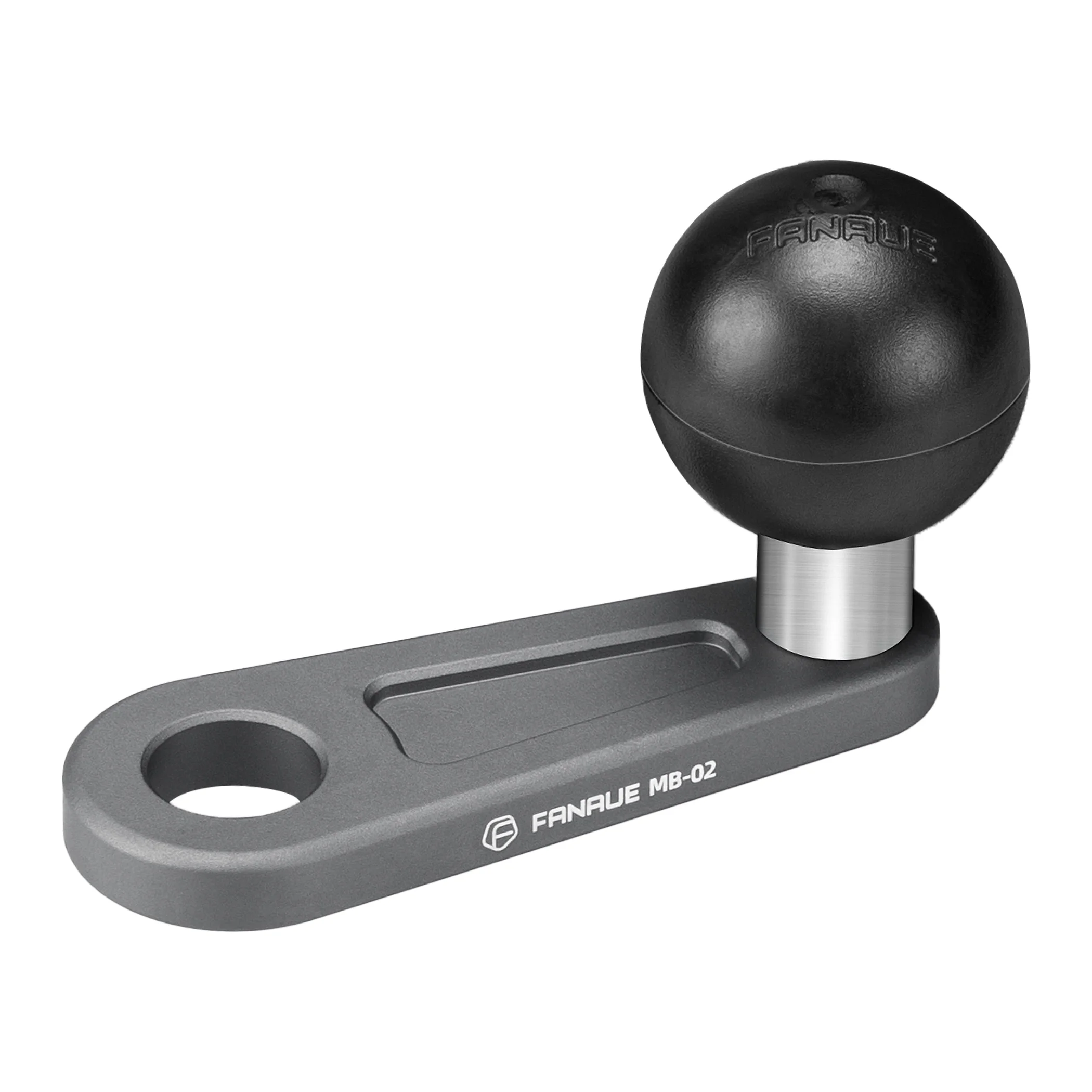 FANAUE Motorcycle Rearview Mirror 25mm/20mm/17mm Ball Head Bracket Extension Base Accessories Support 8-10mm Screw Fixation