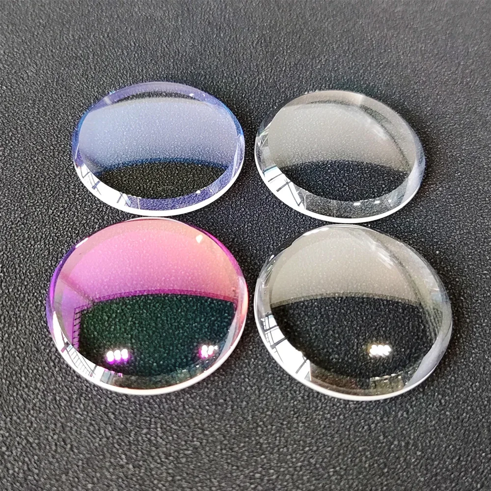 31.5mmx5.2mmx2.9mm Glass Double Bubble Mirror Sapphire Glass Large Chamfer AR Coating Watch Glass Suitable for SKX007 SKX175