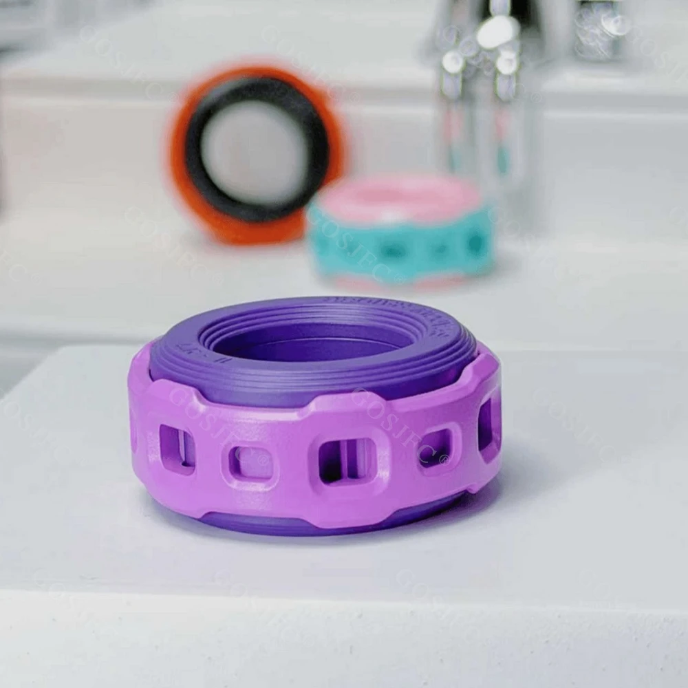 ACEdc 오리지널 EDC 기계식 링 Ⅱ 섀도우 레이더 세라믹 코팅 링 스피너 성인용 피젯 토이 스트레스 해소 장난감