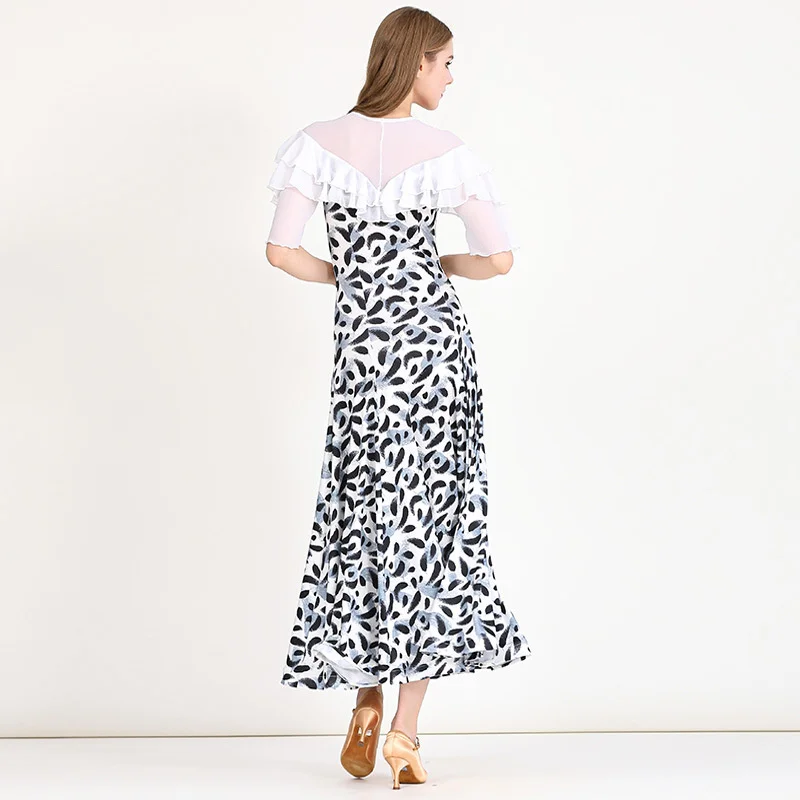 ODBD1359 Hot Sale High Quality Performance Wear Women Ballroom Competition Dress