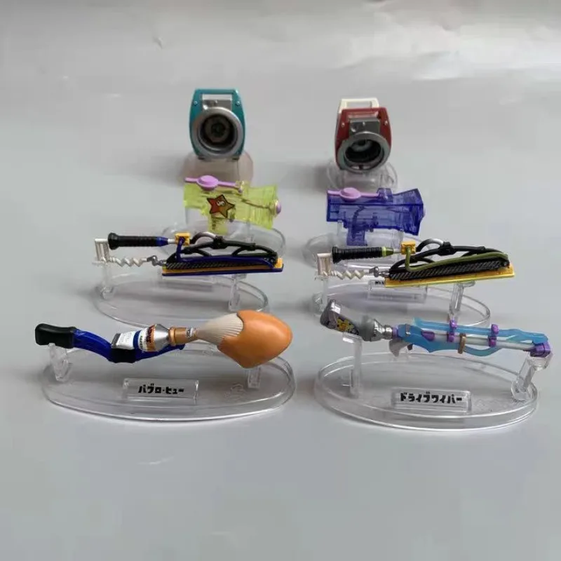 En stock: Accesorios originales sueltos de Splatoon, miniaturas de anime, decoración de escritorio, regalo, juguete para niños