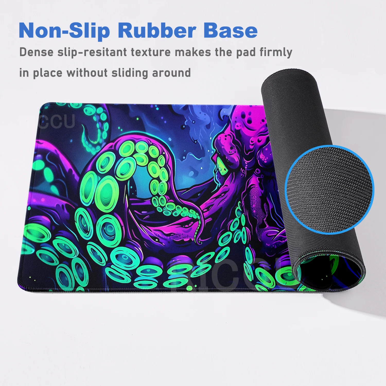 PC Accessories Octopus sea monster punk trend Mouse Pad Large Gamer Keyboard Desk Mat Computer Gaming Mat XXL 900X400MM Office