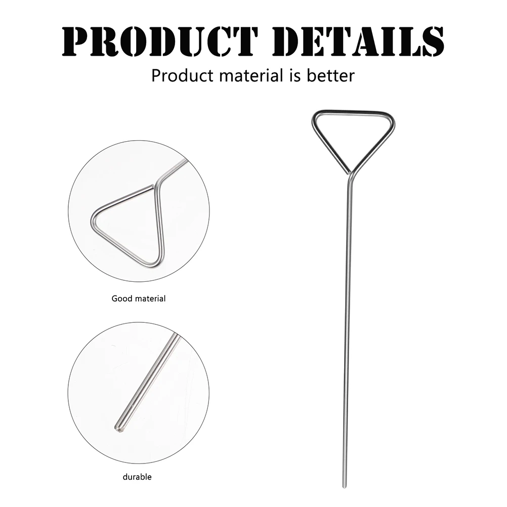 

5pcs Cell Stainless Steel Spreading Reusable Lab Supplies Rust Resistant Laboratory Tool Wide Spreading