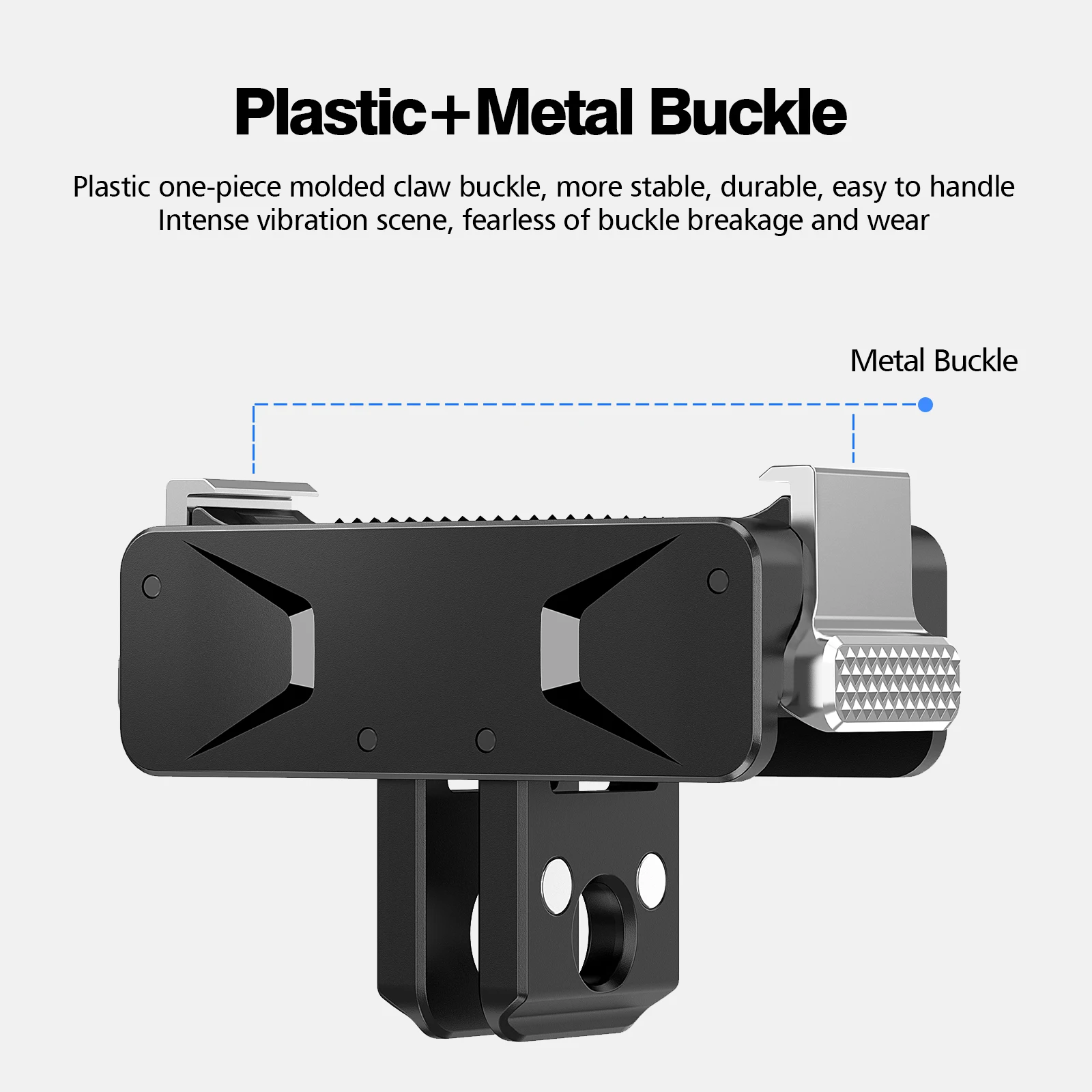 Für DJI Action 6 Magnetischer Adapter, faltbare Schnellwechselplatte, 1/4 Gewinde, Universalanschluss für DJI OSMO Nano Action 6 Zubehör – Detail 3