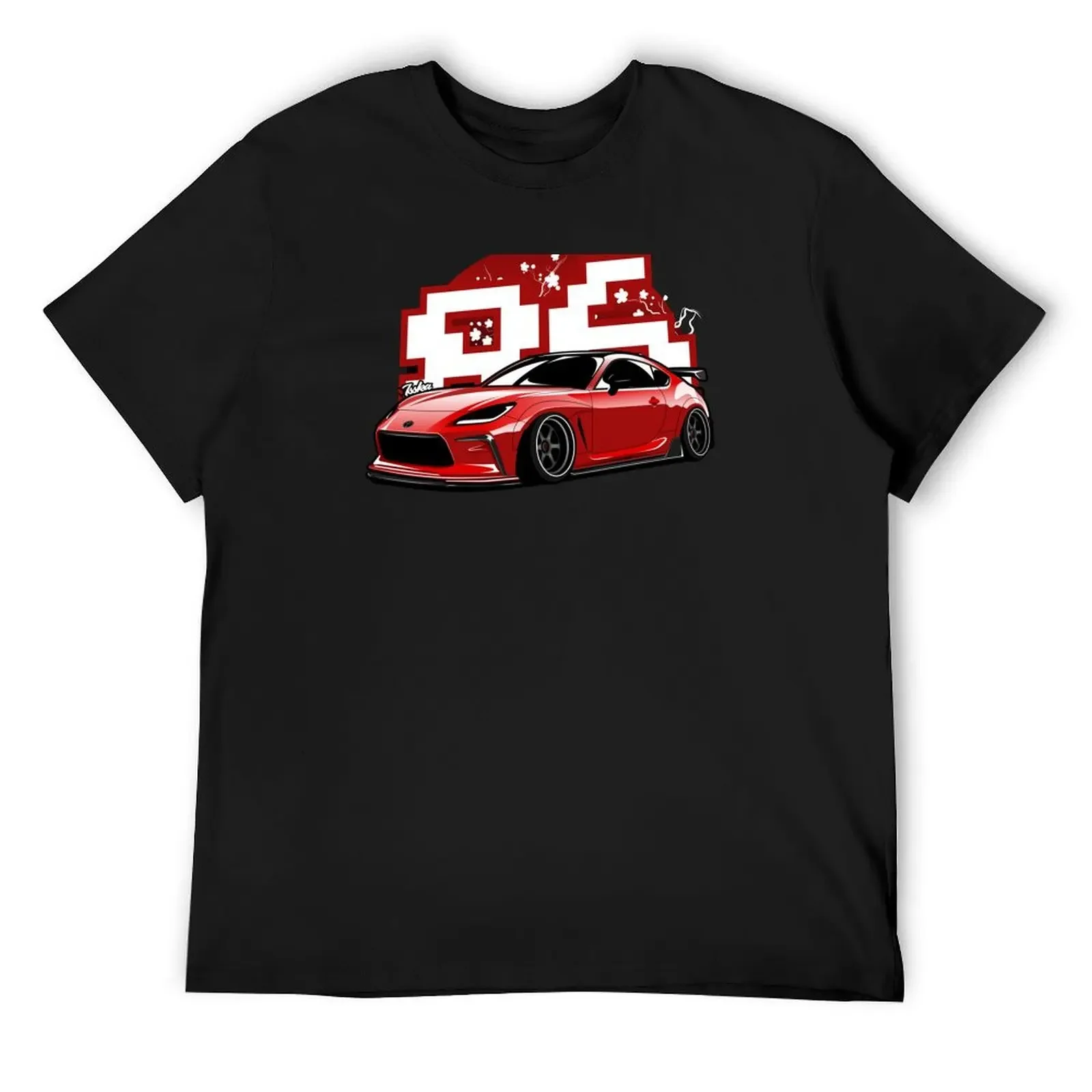 

GR86 Widebody Silver T-Shirt blanks summer top mens champion t shirts