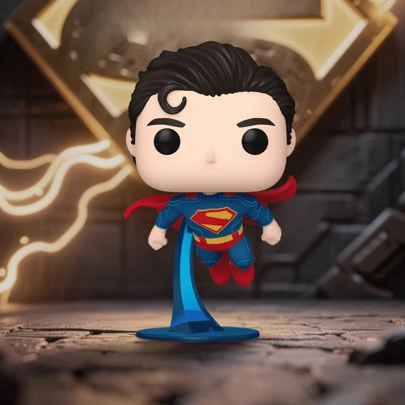 

Genuine Edition FUNKO POP DC Comics Superman Anime Action Desktop Decoration Ornament Model Toys Collectible Model