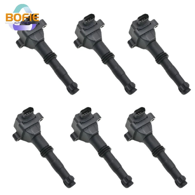 

1/6 Pcs Ignition Coil for Porsche 911 Cayman Boxster Ignition Coil OEM 0986221016 99760210700 90660210101