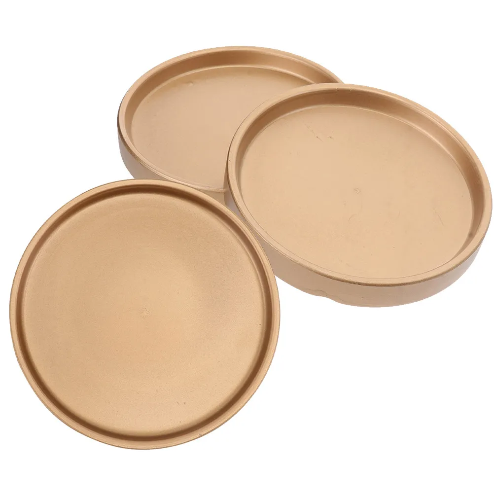 3Pcs Flower Pot Drip Trays Ceramic Round Plant Saucer Plant Pot Water Holding Tray Indoor Outdoor Gardening Flowerpot Base