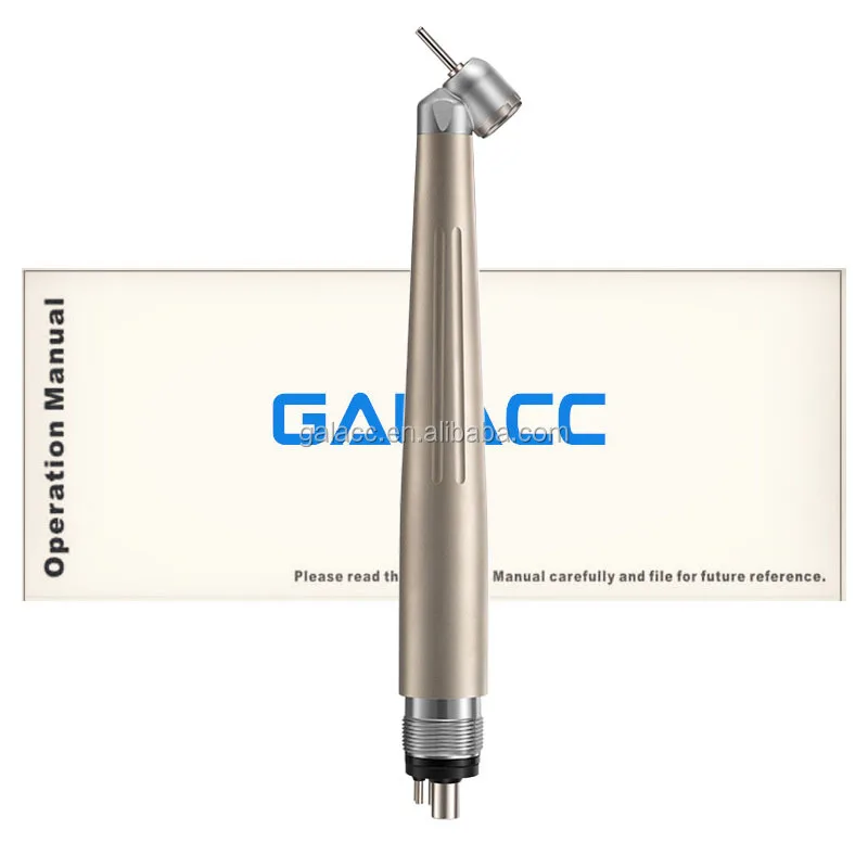 

Dentals Equipment Electric Turbine Dentist Airotor Portable High Speed Surgical Handpiece 45 Degrees Minihead 2 Or 4 Hole