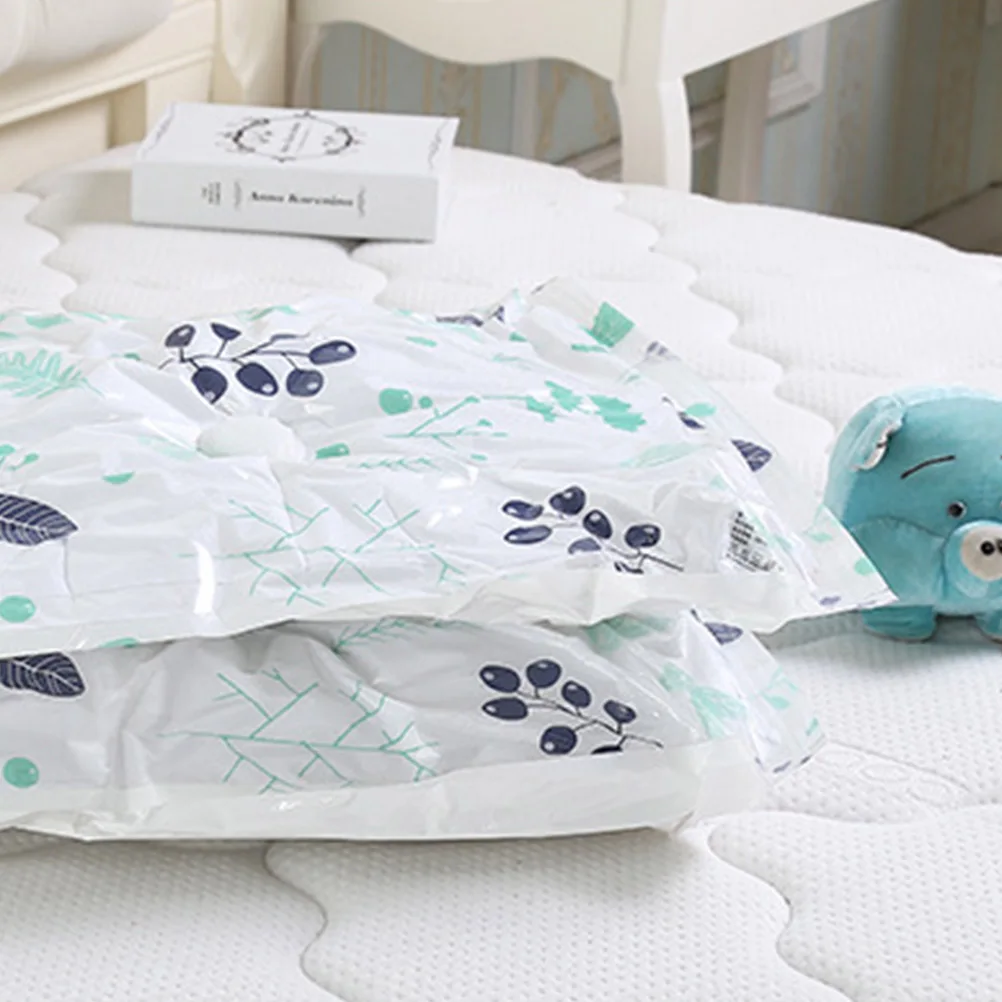 

9pcs Vacuum Storage Bags Thickened Compression Space Saver Duvet Blanket Dustproof H Pump Travel Clothes Pillows
