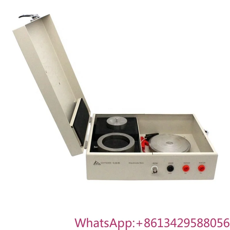 

Electrode Box for Insulation Resistance Testers Optional Accessory for HP3530 and HP3530A