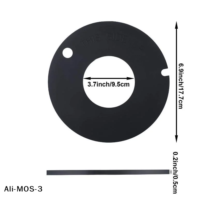 【S】RV Toiletafdichting Flush Ball Pakking Vervanging RV Afdichtring Waterdicht Gemakkelijk te installeren Camping Van Toiletaccessoires