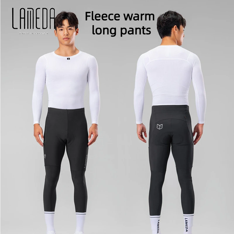 

Lameda велосипедные брюки мужские теплые велосипедная одежда для мужчин подходят мужская одежда для велоспорта флисовые брюки Mtb брюки