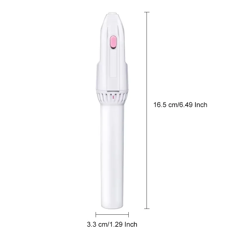 LINMANDA ตะไบเล็บแบบพกพา ตะไบเล็บรูปทรงปากกา ชุดดูแลเล็บไฟฟ้าพร้อมหัวเจาะ 5 ชิ้น เหมาะสำหรับการดูแลเล็บมือและเล็บเท้า