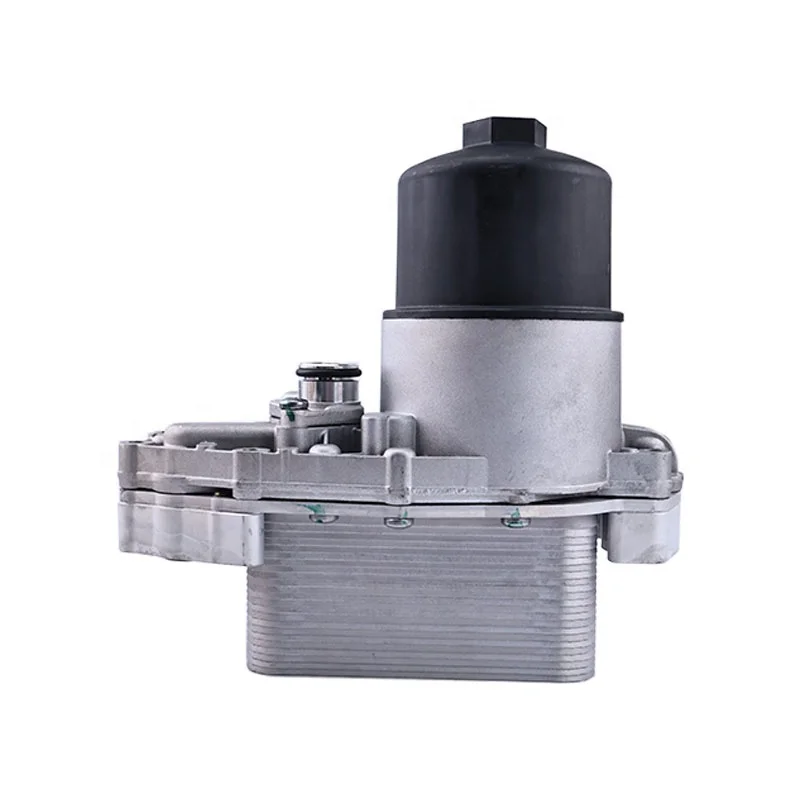 Aftermarket Engine Oil Cooler Compatible with LR061969 LR124259, with 1 Year Warranty